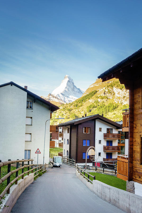 Mountain Photograph - Zermatt and Matterhorn by Alexey Stiop
