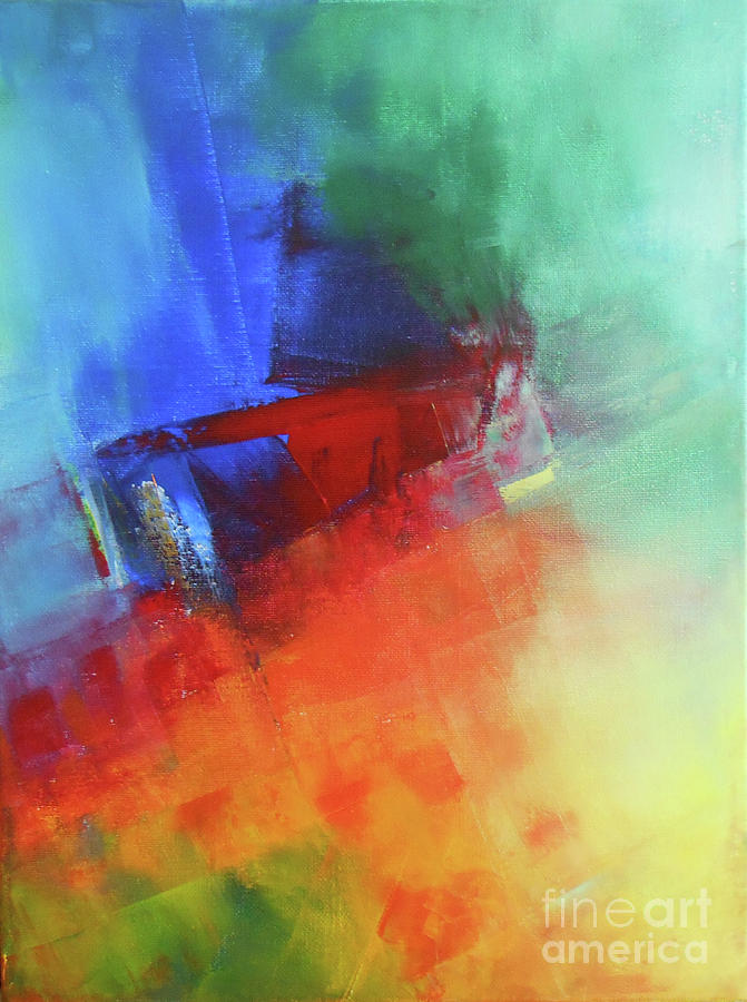 Zest Abstract #1 Painting by Jane See