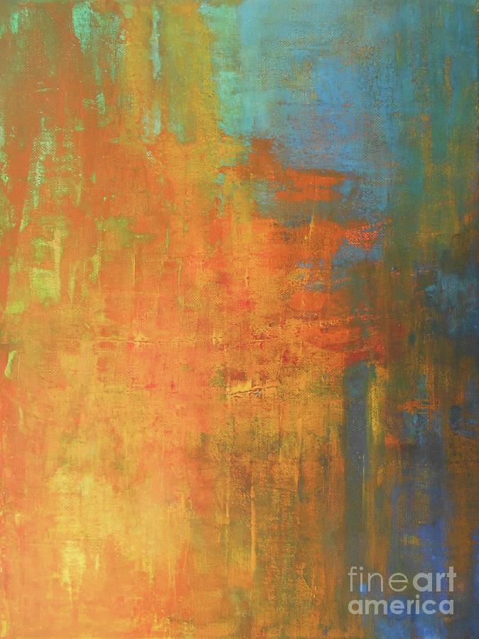 Zest Abstract #3 Painting by Jane See