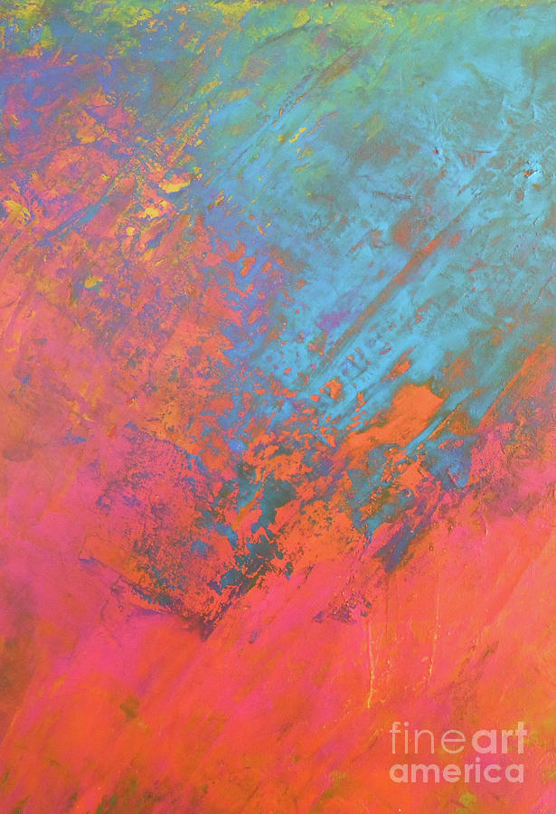 Zest Abstract #4 Painting by Jane See