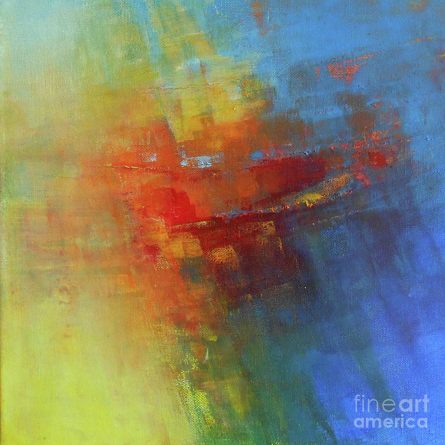 Zest Abstract #5 Painting by Jane See