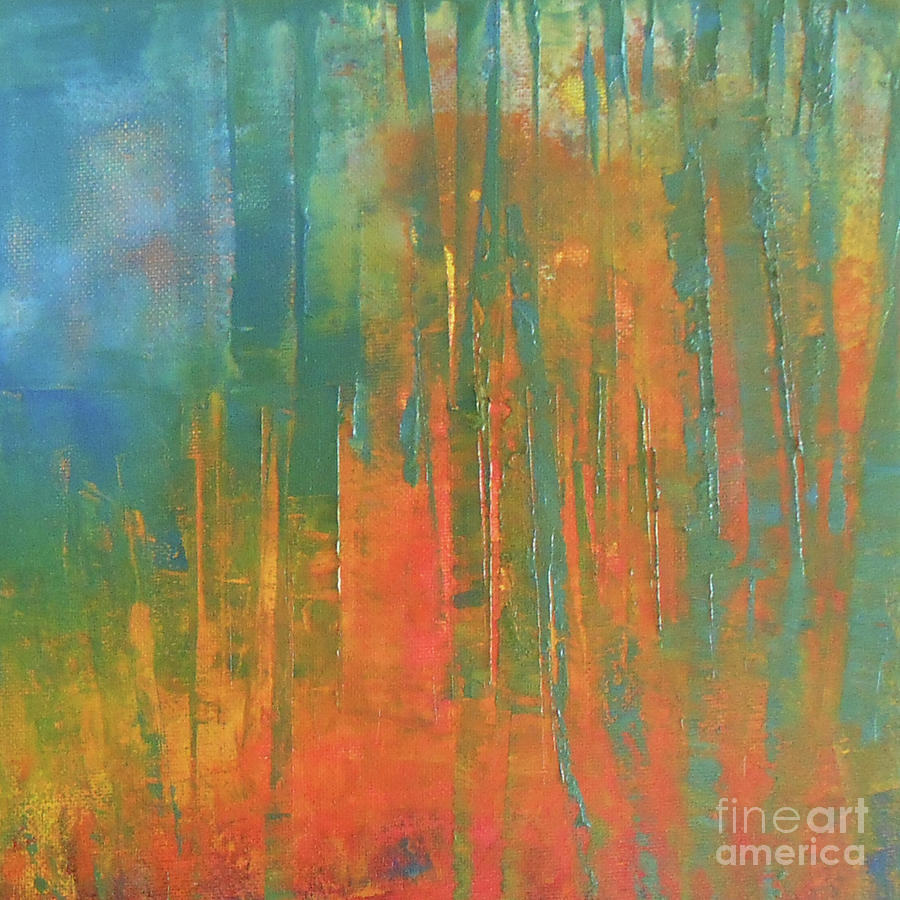 Zest Abstract #6 Painting by Jane See