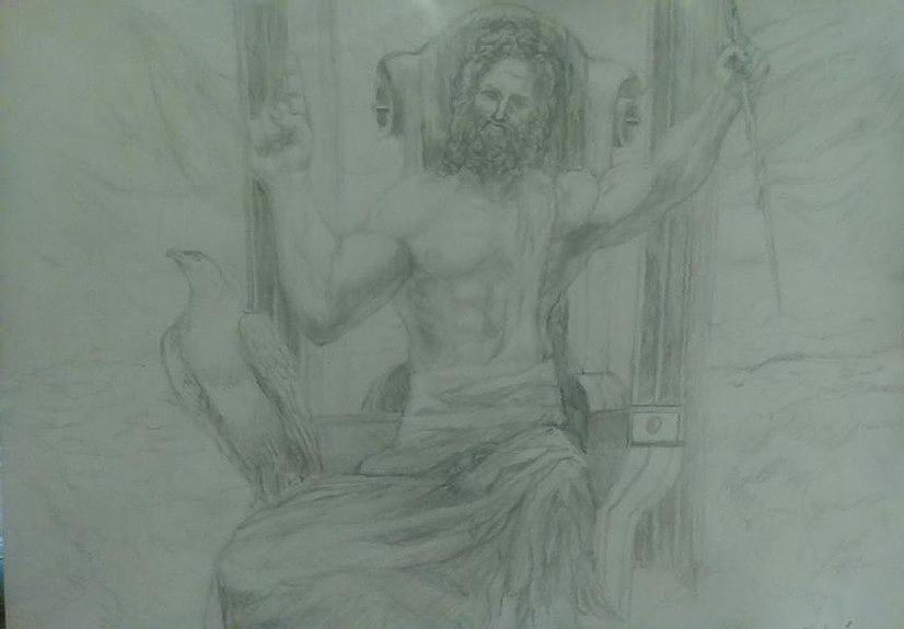 olympus mythology drawing