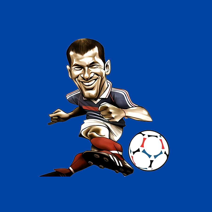 Zinedine Zidane Framed Art Prints for Sale - Fine Art America