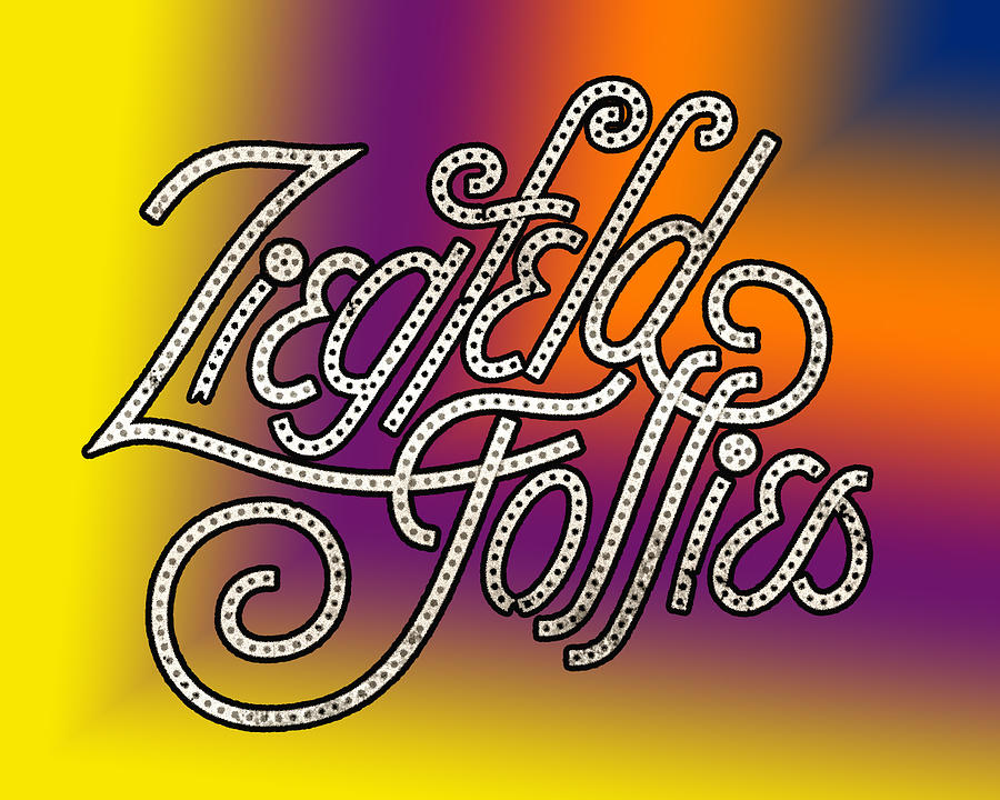 Ziegfeld Follies Title Digital Art by Chuck Staley