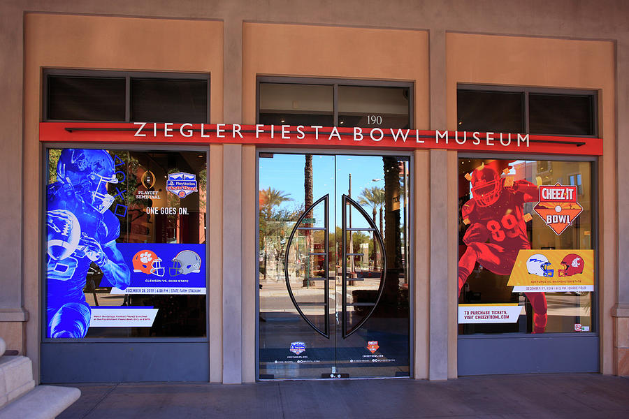 Ziegler Fiesta Bowl Museum in Scottsdale AZ Photograph by Chris Smith