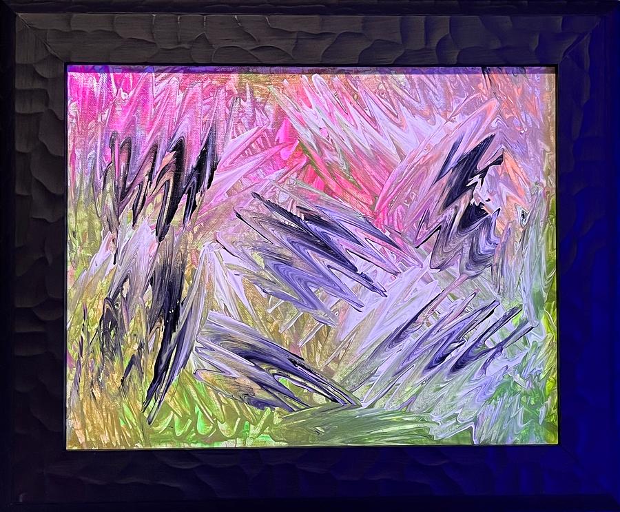 Zig Zag Painting by Jennifer Pierson Fine Art America