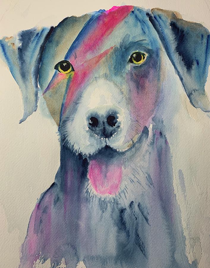 Ziggy Painting by Christine Marie Rose