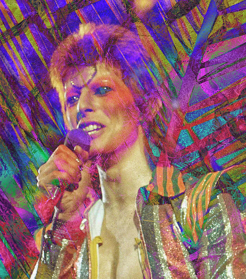 Ziggy Stardust Digital Art by Rob Hemphill