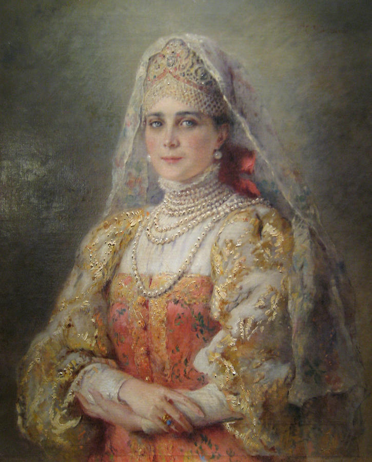 Zinaida Yusupova Painting by Konstantin Makovsky - Fine Art America