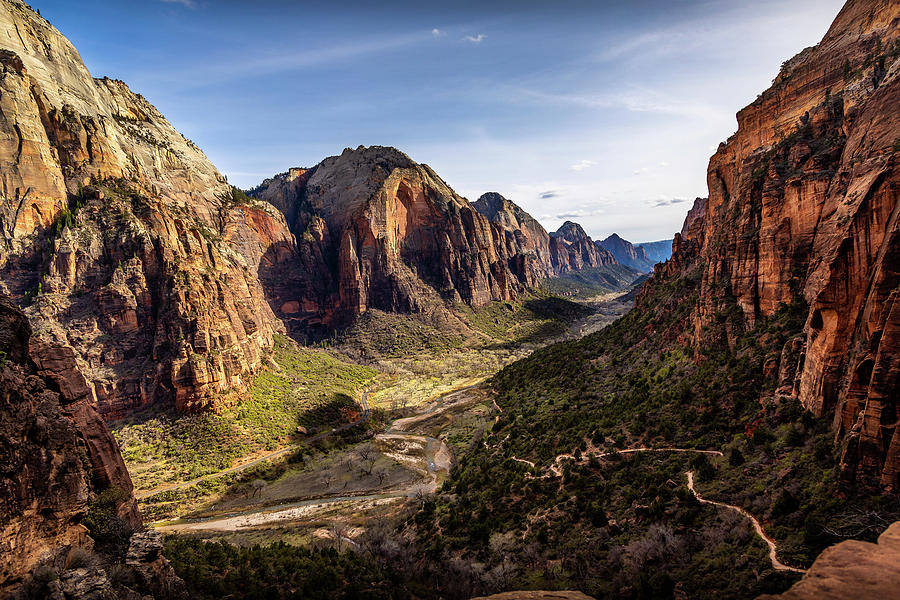 Zion Canyon National Park Photograph by Bradley Morris