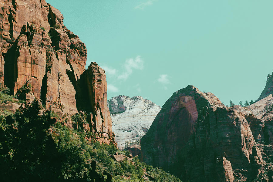 Zion National Park Photograph - Zion in Cinematic Series 3 by Blenda Studio