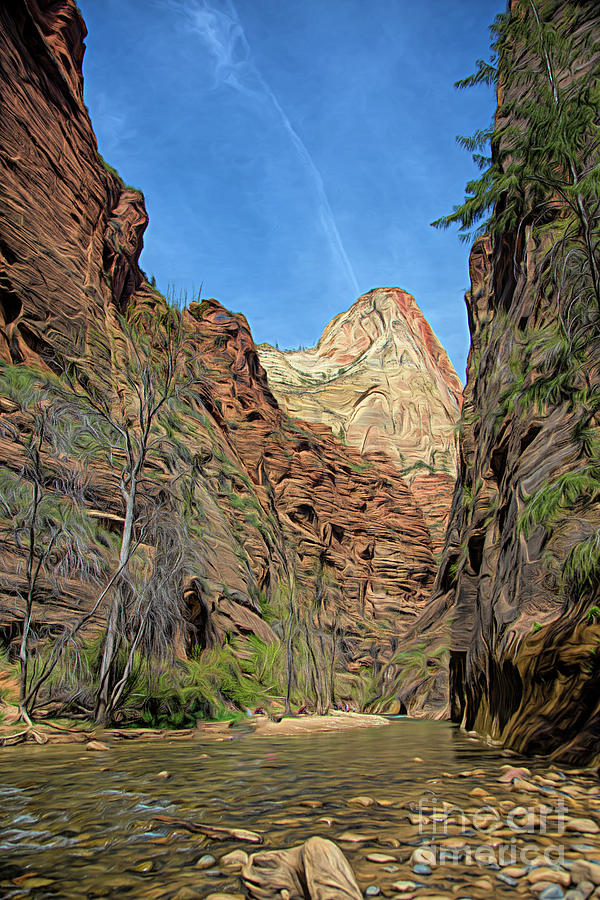 Zion National Park Artistic 2021 Photograph by Chuck Kuhn
