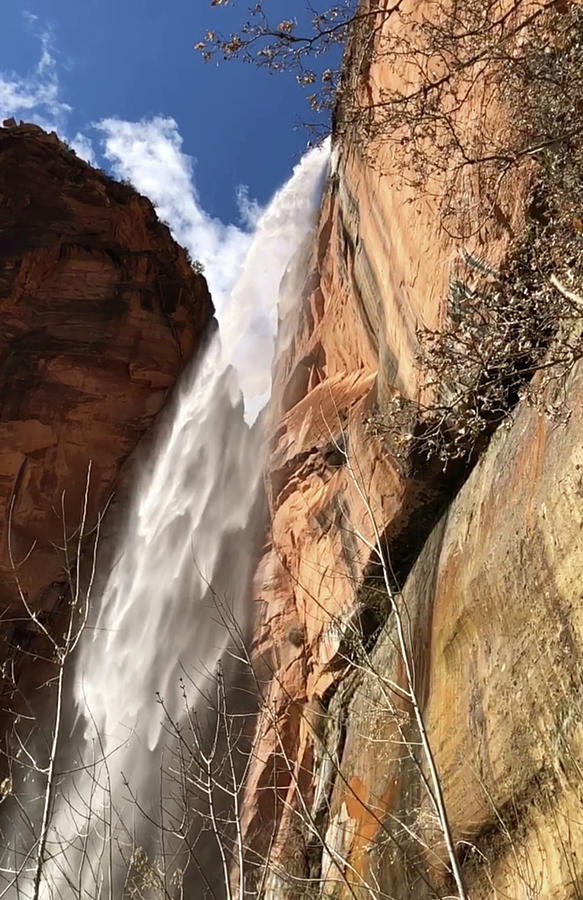 Zion National Park Falls USA Photograph by Curtis Boggs - Fine Art America