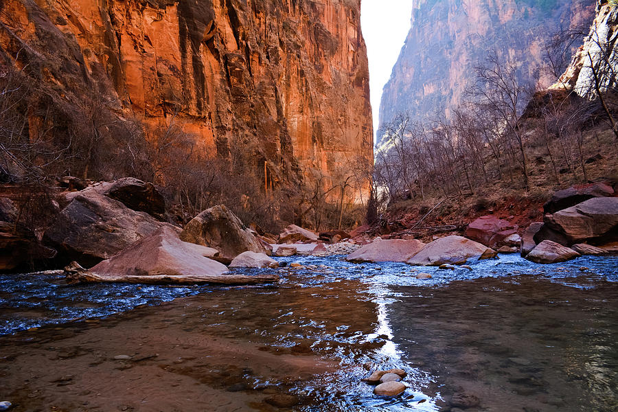 Zion National Park The Narrows Photograph by Kyle Hanson