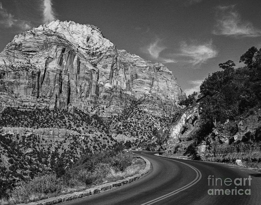 Zion Road to Heaven Photograph by Steve Brown