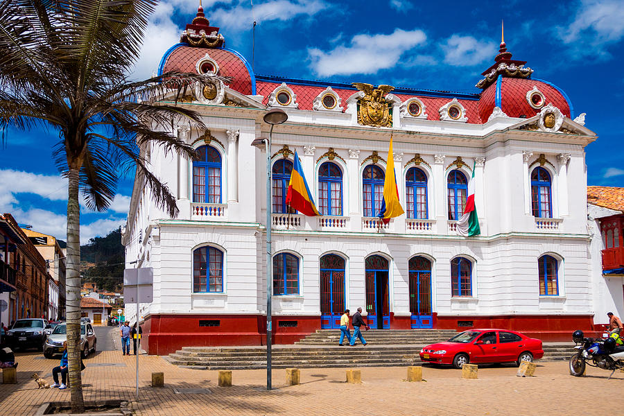 Zipaquira City Hall in Bogota, Colombia Photograph by Holgs