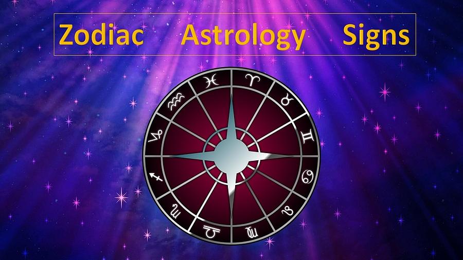 Zodiac Astrology Signs Mixed Media by Nancy Ayanna Wyatt