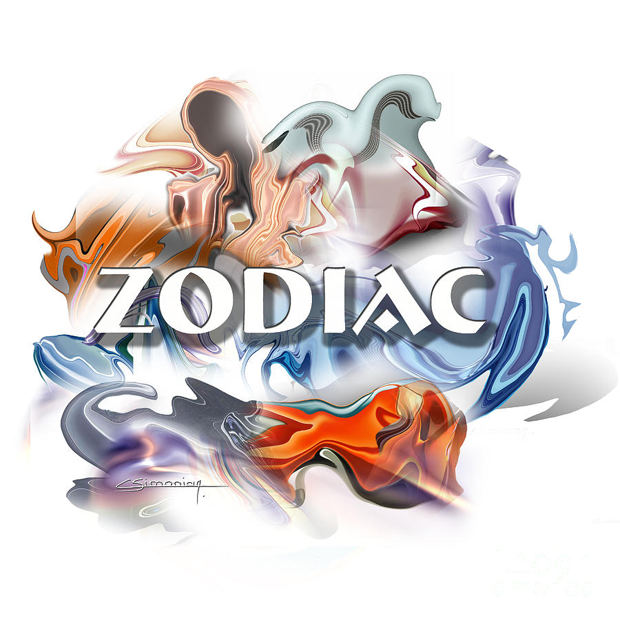 Zodiac cover Painting by Christian Simonian