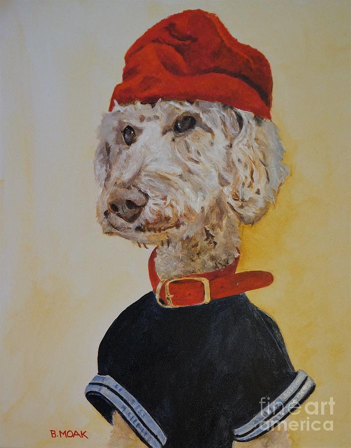 Zoey Painting by Barbara Moak