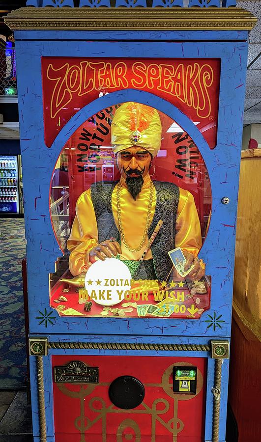Zoltar Speaks Photograph by Steed Edwards