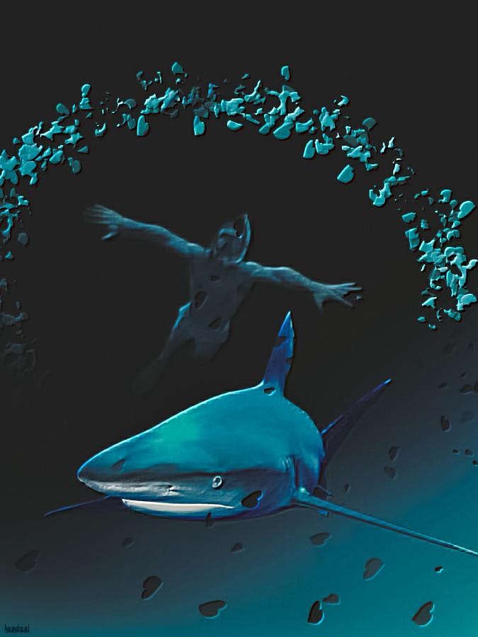 Zoom In Underwater Digital Art by Auranatura Art