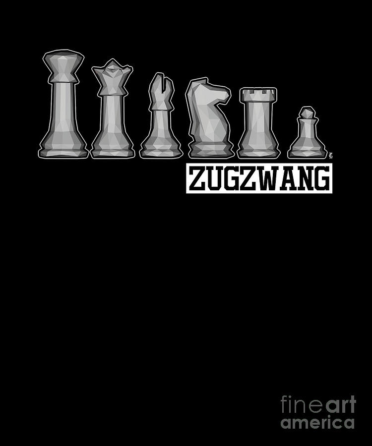 Zugzwang Schach Schachfiguren Digital Art by Thomas Larch - Pixels