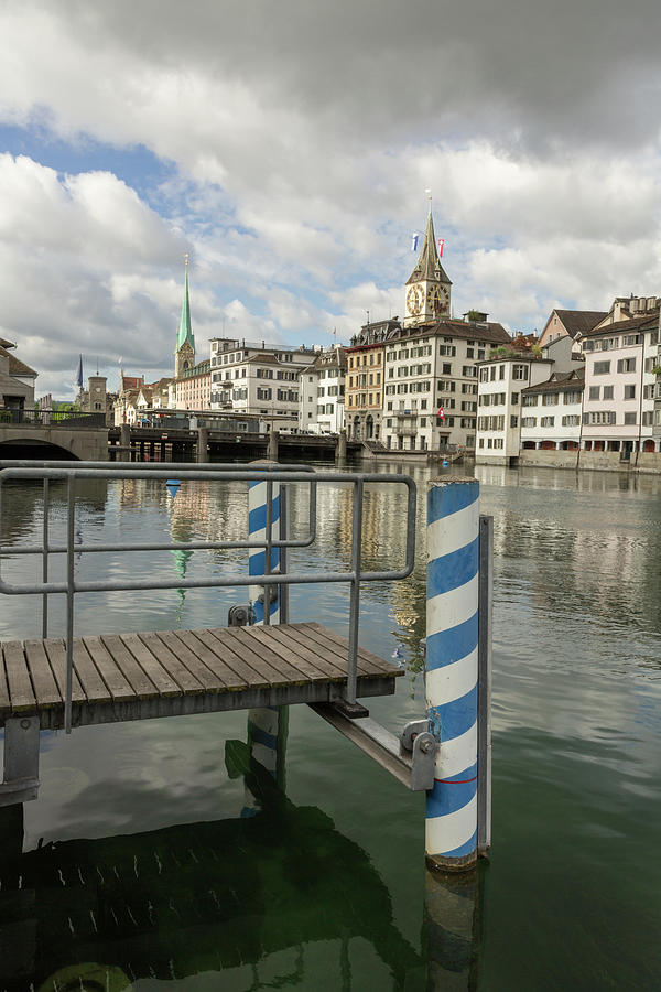 Zurich Landing Photograph by John Daly