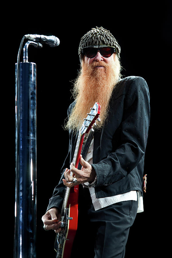 ZZ TOP - Billy Gibbons Photograph by Olivier Parent