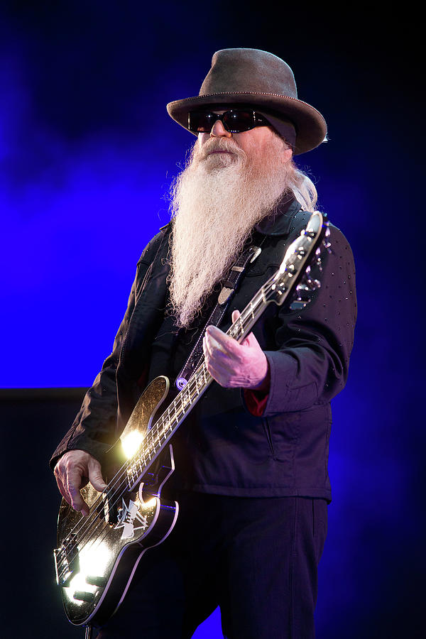 ZZ Top - Dusty Hill Photograph by Olivier Parent