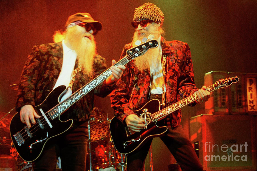 Music Photograph - ZZTop-97-0711 by Gary Gingrich Galleries
