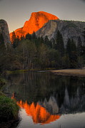  Half Dome at Sunset Photograph by Alex Morales
