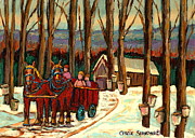  Sugar Shack Painting by Carole Spandau