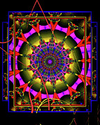 002 - Mandala Digital Art by Mimulux Patricia No