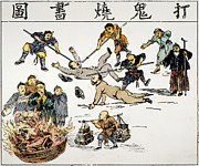 Anti-west Cartoon Painting by Granger