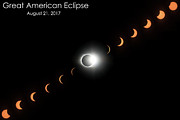 2017 Great American Eclipse, Eastover, South Carolina #1 Photograph by Dawna Moore Photography