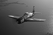 A Grumman F8f Bearcat In Flight #1 Photograph by Scott Germain
