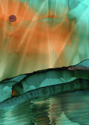 Beyond The City Lights #1 Painting by Eli Tynan