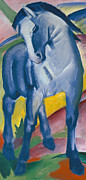Blue Horse Painting by Franz Marc Blue Horse Painting by Franz Marc