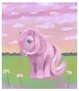 Cotton Candy Illustration #1 Painting by Jacob Dudley Cotton Candy Illustration #1 Painting by Jacob Dudley