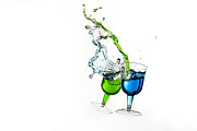 Dancing Drinks #1 Photograph by Peter Lakomy