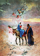 Flight into Egypt #1 Photograph by Munir Alawi