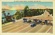 Henry Hudson Bridge Postcard  #1 Photograph by Cole Thompson