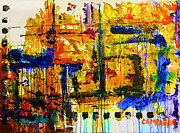 Hullabaloo #1 Painting by Teddy Campagna
