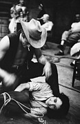 James Dean and Elizabeth Taylor #1 Photograph by Sanford Roth