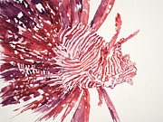 Lionfish #1 Painting by Tanya L Haynes - Printscapes Lionfish #1 Painting by Tanya L Haynes - Printscapes