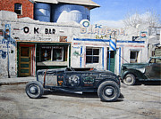 Lucky 13 Painting by Ruben Duran
