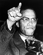 Malcolm X #1 Photograph by Granger