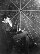 Nikola Tesla #1 Photograph by Granger