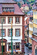 Rainy day in Heidelberg #1 Mixed Media by Tatiana Travelways